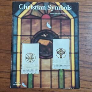 Christian Symbols Helene Halverson Designs Cross Stitch Pattern Book
